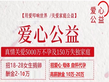 浑源捐卵助孕生子 爱心志愿者招募